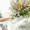 Glitzhome® 12.5" Easter Carrot Metal Wagon Centerpiece